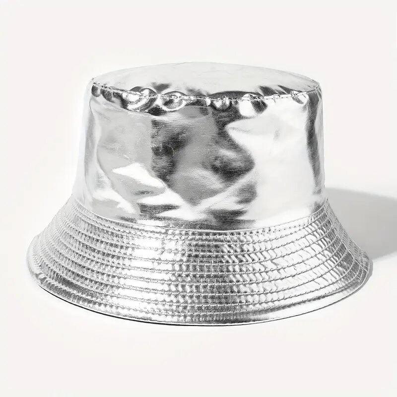 New Reversible Waterproof Bucket Hat For Women Rain hat Fishing Dot  Caps Hat  Two Side Cap Female H3