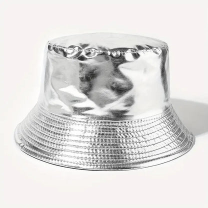 New Reversible Waterproof Bucket Hat For Women Rain hat Fishing Dot  Caps Hat  Two Side Cap Female H3