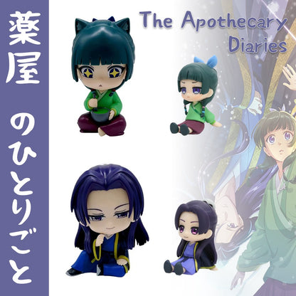 Miniatura Atacado Q Posket BANDAI Figure Demon Slayer 6un/12un/Conjuntos Kimetsu No Yaiba Pequenas Bonecas PVC Decoração de Mesa