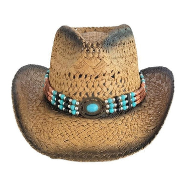 31BB Woven Straw Hat Beach Sun Hat Hollows Out Sunhat Stylish Wide Border Hat for Sun Resistances