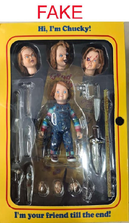 Real Genuine Limit Cheap Sale NECA GOOD GUYS CHUCKY Halloween Day Horror Doll PVC Figure Collectible Model Toy 15cm