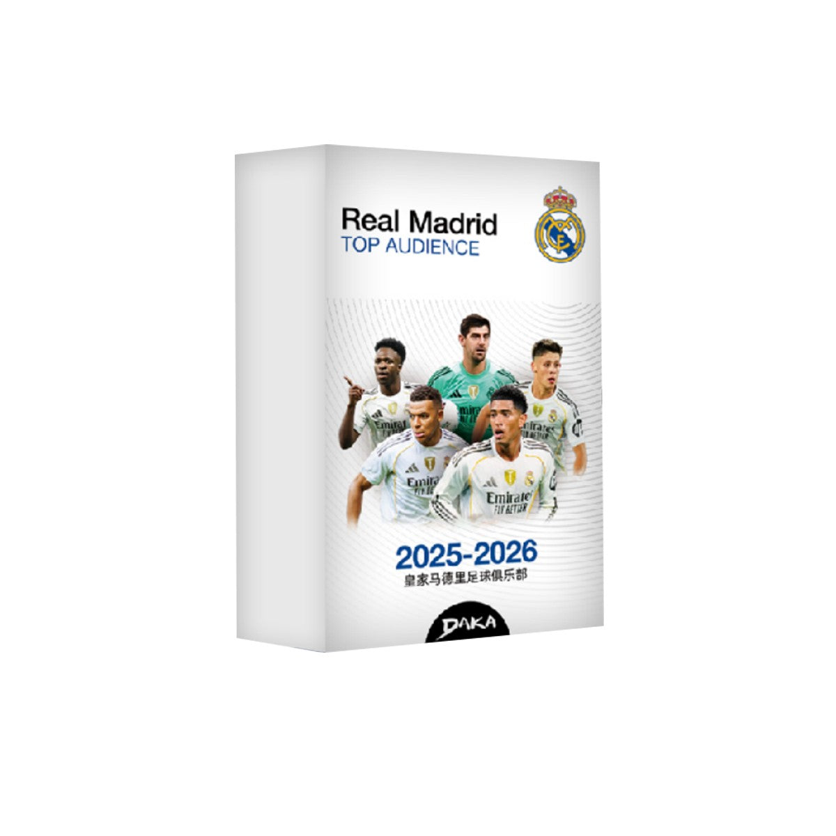 Cartas Colecionáveis Daka 2024-2025 Melhores Jogadores Manchester City Juventus AC Milan Internazionale Milano Estrela do Futebol Caixa de Presente Oficial