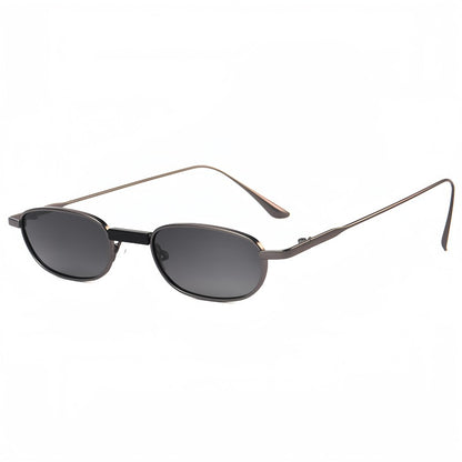 Óculos de Sol HBK New Retrô Polarizados Masculino Armação Pequena Lentes Tac Óculos de Sol Punk Feminino Pesca Óculos de Festa ao Ar Livre