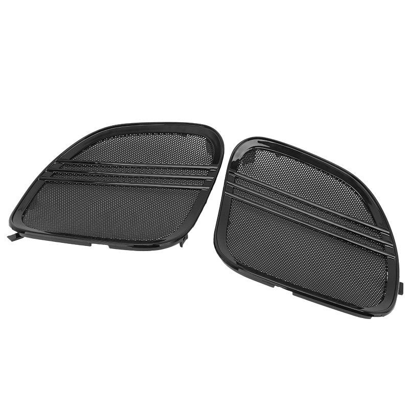 Grelhas da Tampa do Alto-Falante da Motocicleta Malha de Acabamento Tri-Line Preta Para Harley Touring Road Glide Limited FLTRK Special FLTRXS 2015-UP