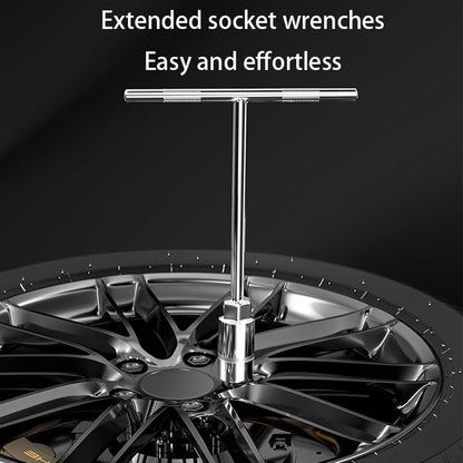 Chave de Soquete T de 6-19 mm Chave de Porca Sextavada Chaves de Fenda Hexagonais Estendidas Pneus Automotivos Máquinas Ferramentas Manuais de Reparo para Oficina