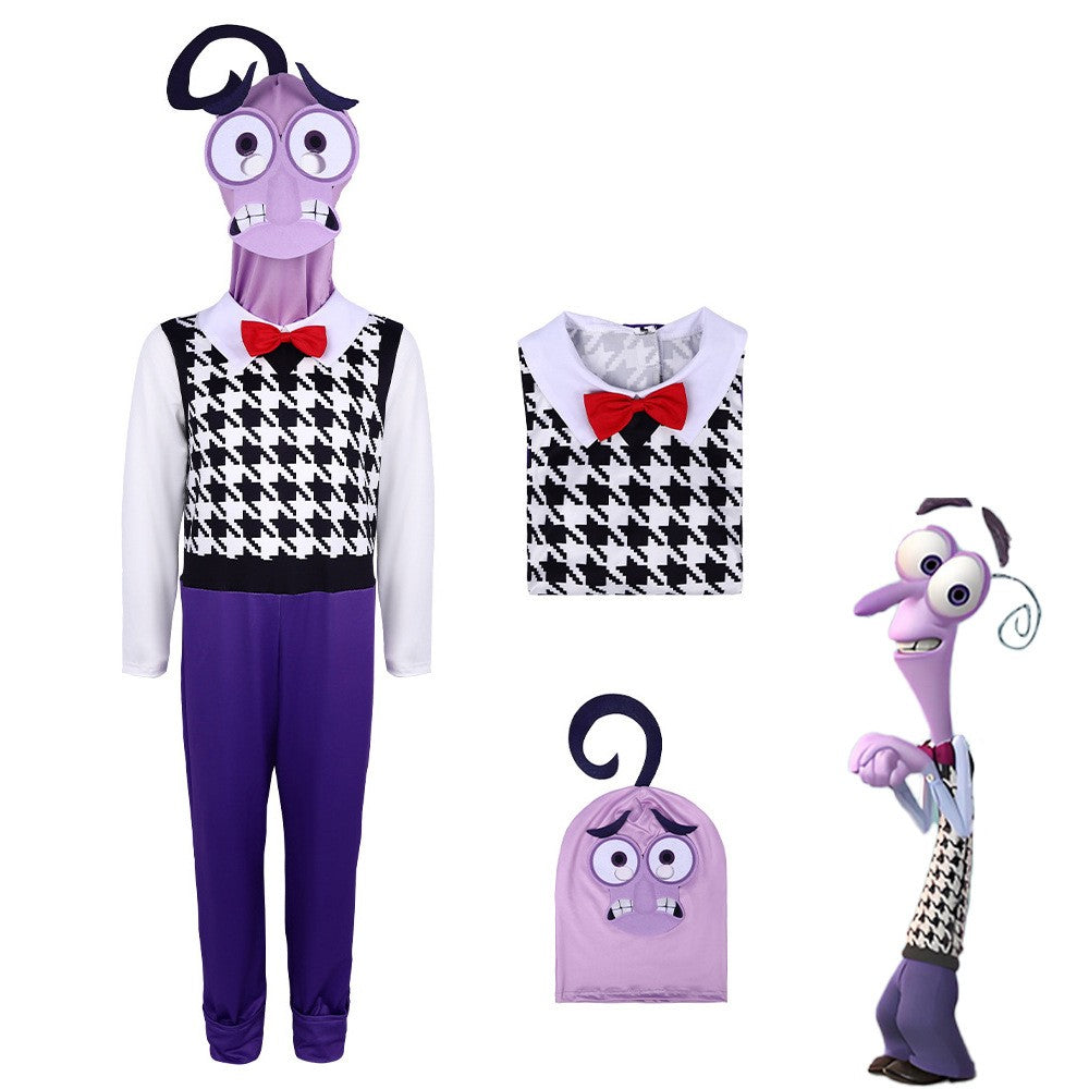 Anime Movie Inside out 2 Joy Cospaly Costume Envy Anxiety Ennui Cos Outfits For Adult Kids Halloween Stage Performance Costume