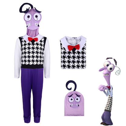 Anime Movie Inside out 2 Joy Cospaly Costume Envy Anxiety Ennui Cos Outfits For Adult Kids Halloween Stage Performance Costume