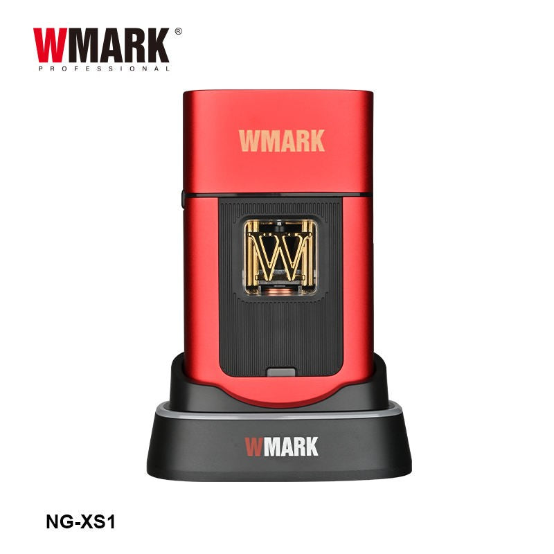 WMARK Shaver Professional Beard Trimmer Electric Shaver 10000 RPM Vector Motor Razor Shaving Machine Metal Shaver for Men NG-XS1