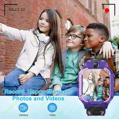 2025 New Kids Smart Watch Child HD Touch Screen 4G Sim Card Call Games Smartwatch Music Watch Boy Girl Gift Children Smartwatch