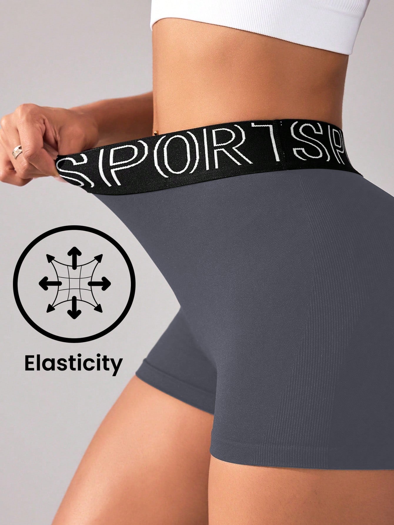 Women Workout Shorts Scrunch Shorts Seamless High Waisted Contour Gym Yoga Biker Shorts