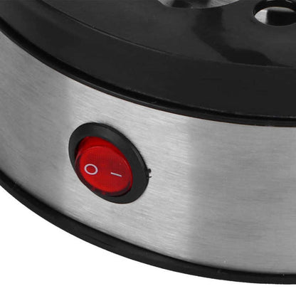 Panela Elétrica a Vapor para 7 Ovos Cozedor Mini Máquina de Cozinhar Ovos em Aço Inoxidável Utensílio de Cozinha para Casa UE 220V