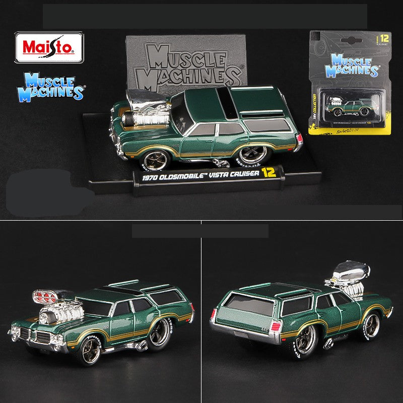 Conjunto de veículos Maisto 1:64 Ferrari Ford Chevrolet Shelby Buick Toyota Audi Nissan Muscle, série de modelos de carros em miniatura Die Cast