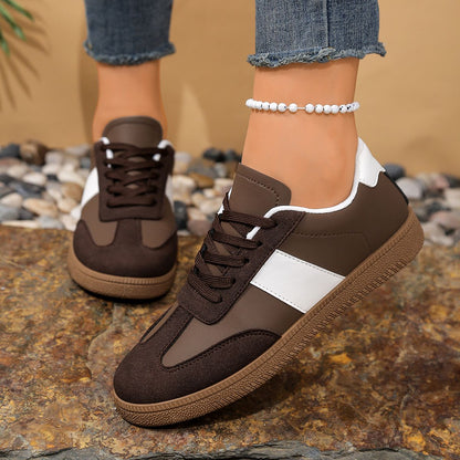 Women Casual Sneakers Outdoor Comfortable Flat Shoes Spring New Soft Sole Walking Shos Female Fashion Low-Top Sport Shoes