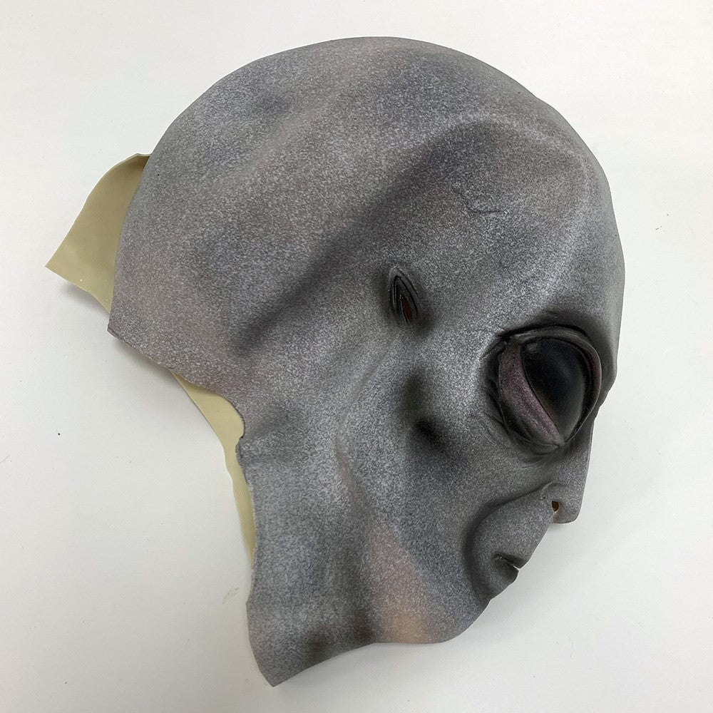 51 Area Alien Mask Gloves Cosplay UFO Big Eyes Extraterrestrial Organism Monster Latex Helmet Hands Halloween Party Costume Prop