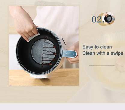 Panela Elétrica de Arroz Multicooker Multifuncional Panela de Sopa Mini Hotpot Eletrodomésticos de Cozinha Ofertas para 1-2 Pessoas