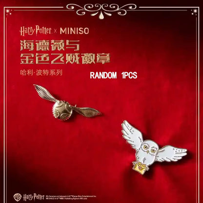 Miniso Bolsas de Cosméticos Harry Potter com Co-Branding Bolsas Transversais Periféricos de Anime Brinquedos de Adereços de Cosplay Infantis Presentes de Natal