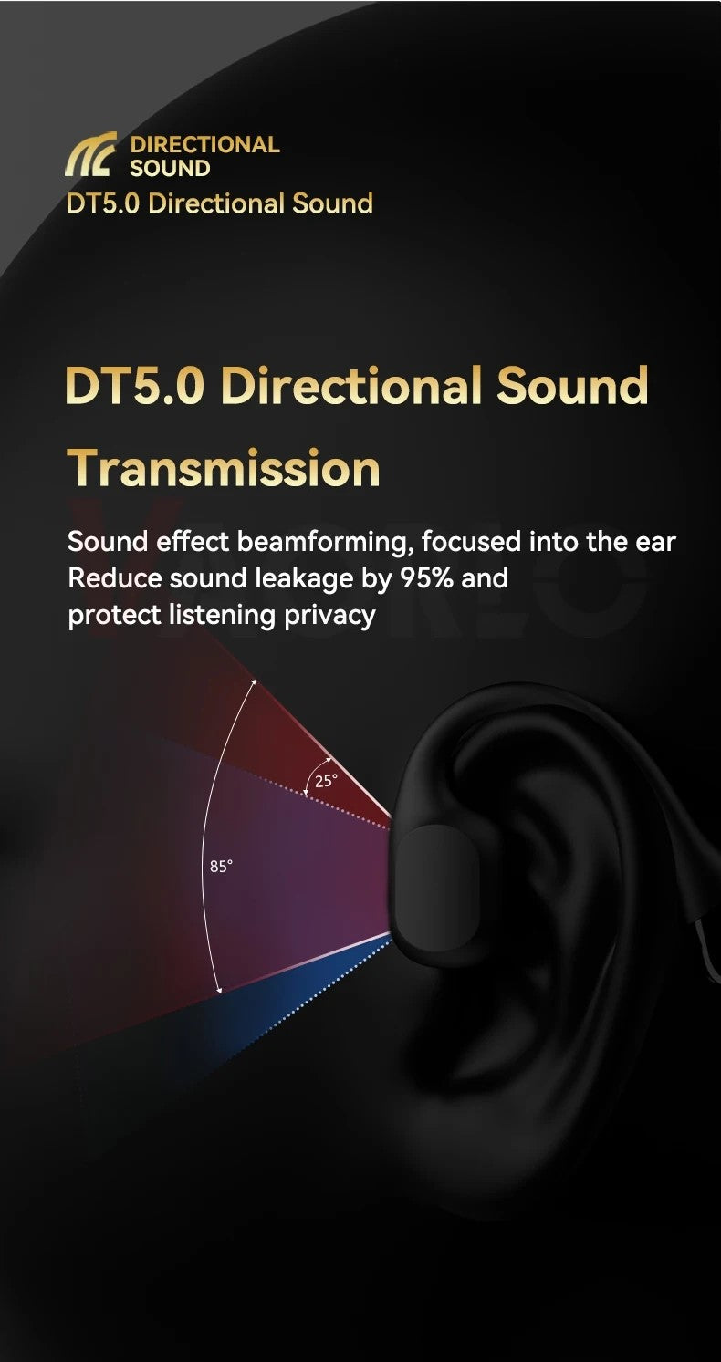 Real Swimming Bone Conduction Earphones Bluetooth Wireless Hifi Headphone IPX8 Waterproof 32GB MP3 Player Mic Headset