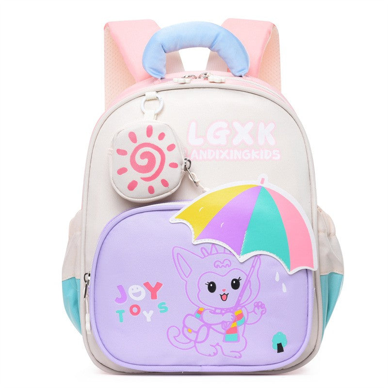 Mochila Infantil Dinossauro Nova Jardim de Infância Casual Bonito Moda Mochila Meninos Meninas Presente de Aniversário de Férias Adequado para Pré-escola