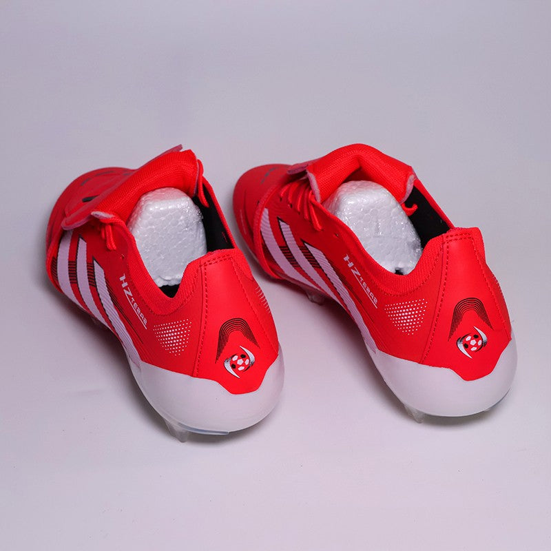 X-2502 Original Mens Football Boots for Kids Training Studded Fast Soccer Cleats Outdoor Non Slip Football Shoes for Man 35-45