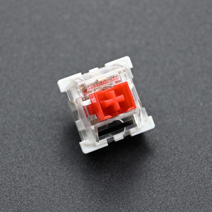 Switch Outemu Teclado Mecânico 3 Pinos Clicky Linear Tátil Silencioso RGB LED SMD Compatível com MX Switch para Jogos