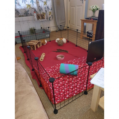 Gaiola DIY para Gatos de Estimação Grande Casa Interior Grande Exterior Casa Grande para Gatos Vila Multi Porta e Janela Dobrável Destacável Casa Grande