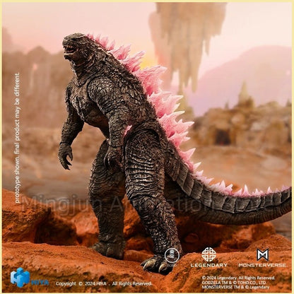 In Stock 18CM HIYA Action Figure Exquisite Basic Series   Kong The New Empire Godzilla Evolved Ver GARAGE KIT