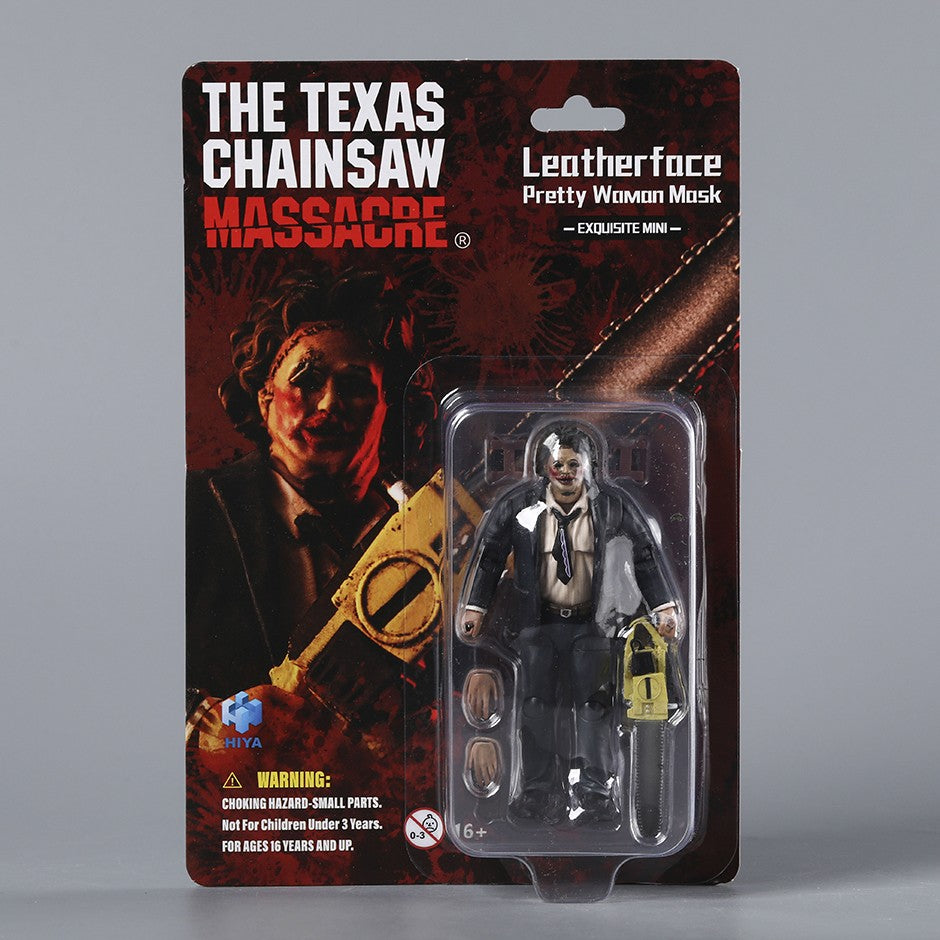 HIYA TOYS MASSACRE DA SERRA ELÉTRICA Série 1974 Figura de Ação Máscara Pretty Woman