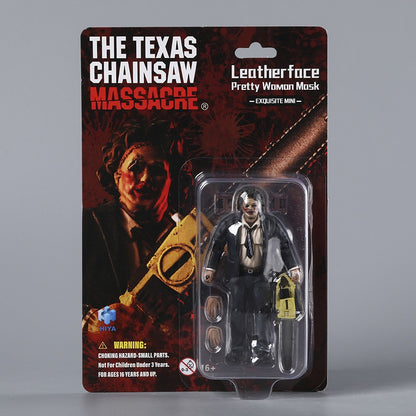HIYA TOYS MASSACRE DA SERRA ELÉTRICA Série 1974 Figura de Ação Máscara Pretty Woman