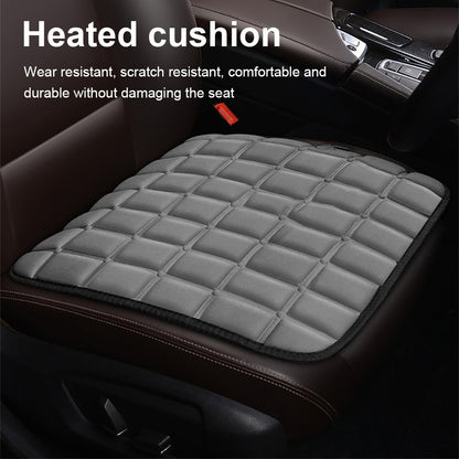 12V Car Seat Heated Cover 3 Gear Adjustable Temperature Universal Car Seat Heater 5V USB Heated Winter Car Seat Heating Pad