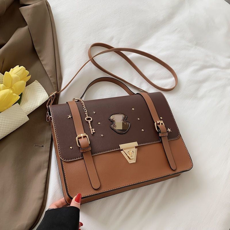 Magic Academy Style Cambridge Bag Handheld Crossbody British Style Postman Bag