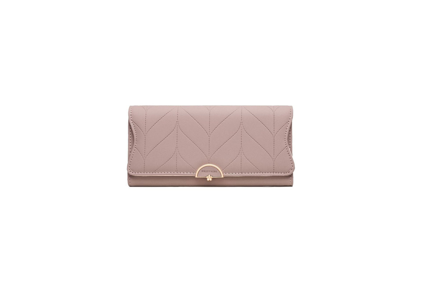 PU Fashion Long Women's Wallet Fashion Buckle New Handbag Large Capacity Fresh Wallet Wallet