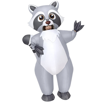 Adult Animal Inflatable Costume Anime Dress Suit Carnival Purim Halloween Party Cosplay Costumes for Man Woman
