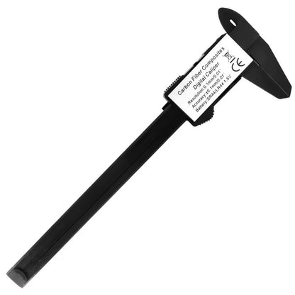 Paquímetro Digital Eletrônico de Fibra de Carbono 150mm 100mm, Ferramenta de Medição de Micrômetro de Medidor de Paquímetro Vernier com Mostrador, Régua Digital