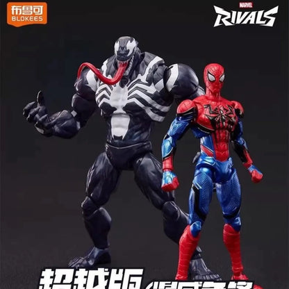 BLOKEES Classe Campeã Homem-Aranha Venom Kit Modelo Boneco de Ação Montável BLOKEES Boneco de Brinquedo Modelo Homem-Aranha Venom