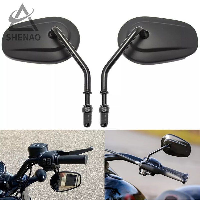 Espelho Retrovisor de Moto Adequado para Harley Série Xl883/1200/x48 Gv300 Honda Cm500 Acessórios de Espelho Retrovisor Modificado