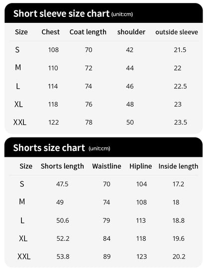2-Piece Teenagers To Adults Parent-child Quick-drying Short-sleeved Sports Suit Men's Casual Round Neck Shirt Elastic Waist Pant