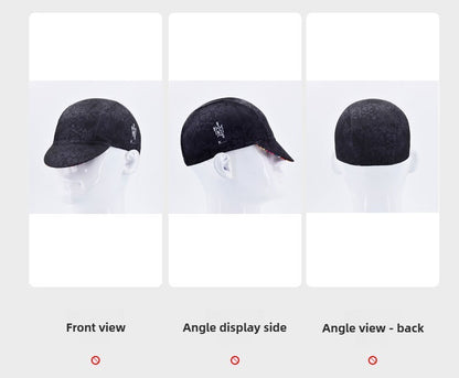 Classic Retro Red Blue Green Polyester Cycling Caps Summer Breathable Sports Quick Dry Bicycle Hat Men and Women