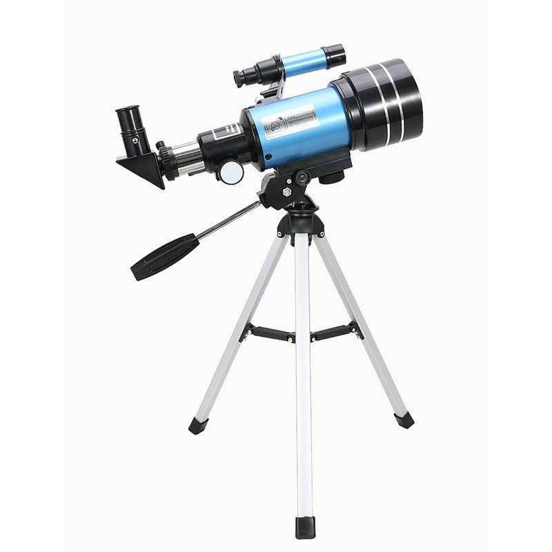Telescópio Astronômico 30070 com Espelho Localizador Tripé Clipe de Telefone Alta Ampliação Entrada Usando Observação Astronômica de Estrelas