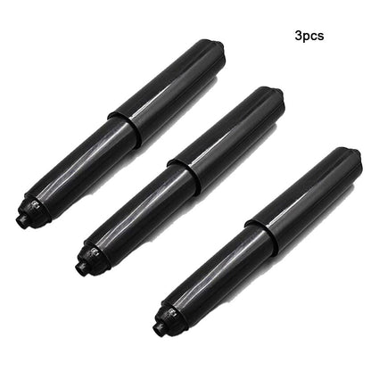 1/3PCS Replacement Toilet Roll Paper Shaft White Plastic Toilet Roll Holder Roller Spindle Insert Spring For Bathroom Accessory