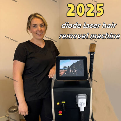 808nm Ice platinum Laser Diode Hair Removal Machine Permanent Best Painless Skin Care Device 3 Wavelength 808 1064 755nm