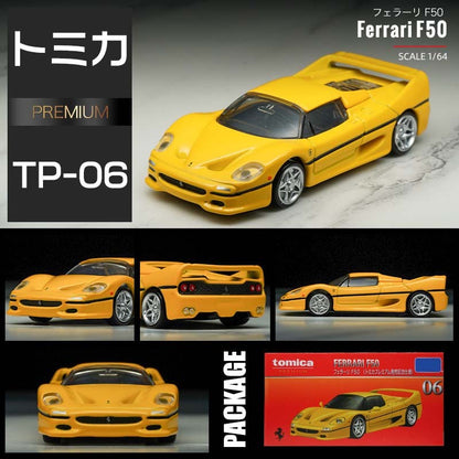 TOMICA 1:64 Ferrari Series Die-cast Alloy Car Model Toys Colecionáveis Presente de Feriado, Ferrari SP3, F50, F355, 365 GTS4 Carros em Miniatura