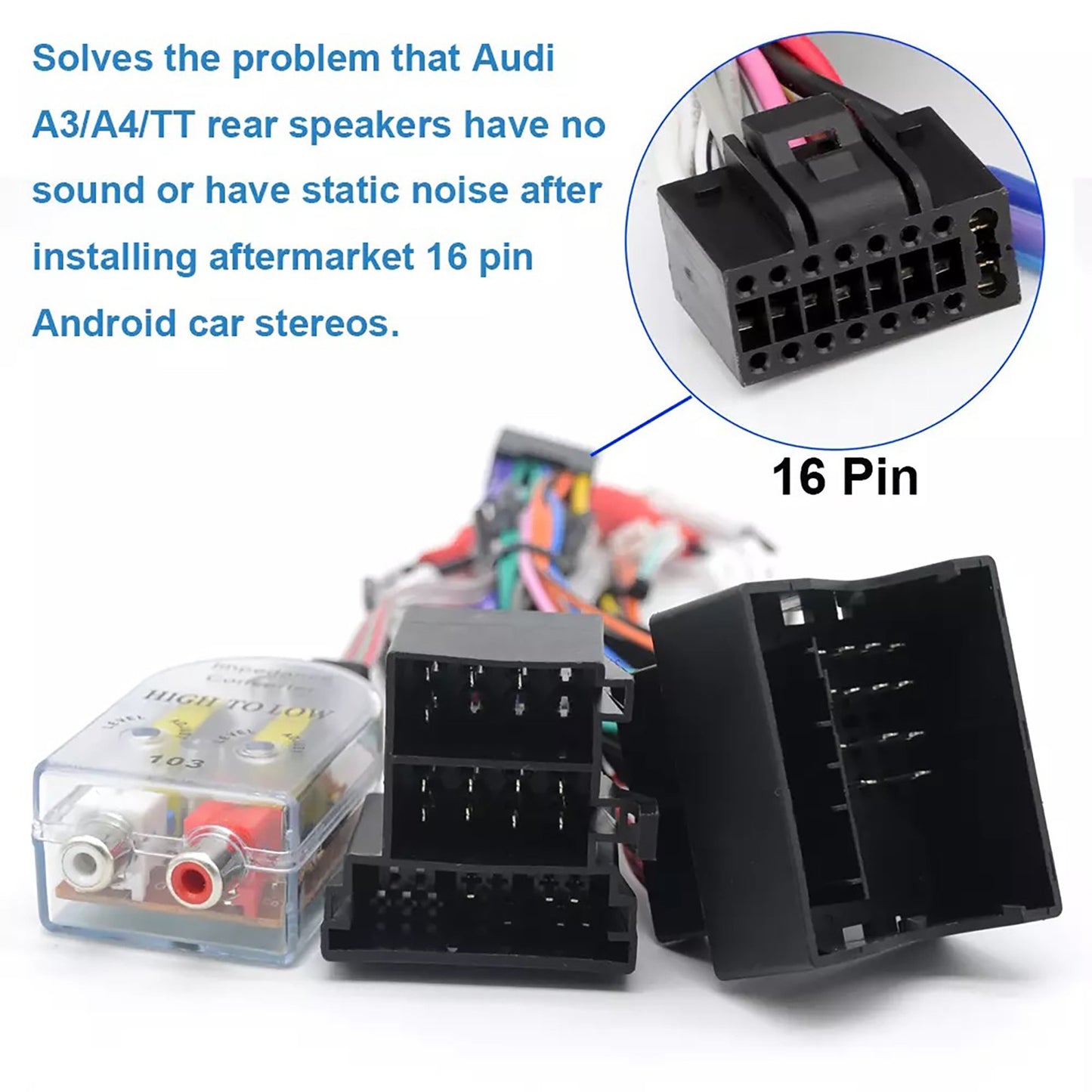ESSGOO 9" Carplay AndroidAuto Car Stereo Multimedia Player Radio Android 13 GPS SAT Navi Wifi BT FM RDS For Audi A3 8P 2003-2013