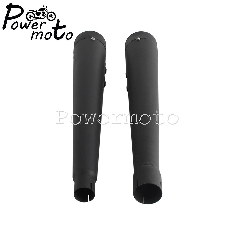 For Harley Touring Street Electra Glide Road King 2017-2023 FLHR FLHX FLTRX FLHTK Motorcycle Slip On Dual Exhaust Mufflers Pipes