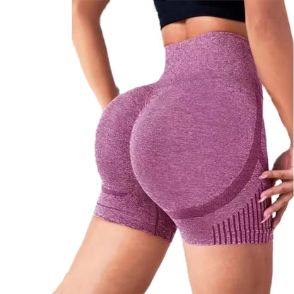 Women's Yoga Shorts High-Waist Fitness Shorts Fitness Yoga Lifting Buttocks Fitness Women's Yoga Fitness Running Shorts Sportswe
