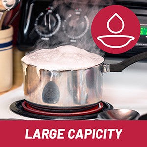 W10196405 W10196406 Stove Burner Drip Pans for Electric Stove Top-Compatible with Whirlpool Electric Range-Thickening to Prevent