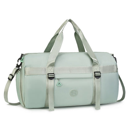 Large capacity travel bag, multi-functional sports fitness backpack, with independent shoe cabinet, suitable for short-term and