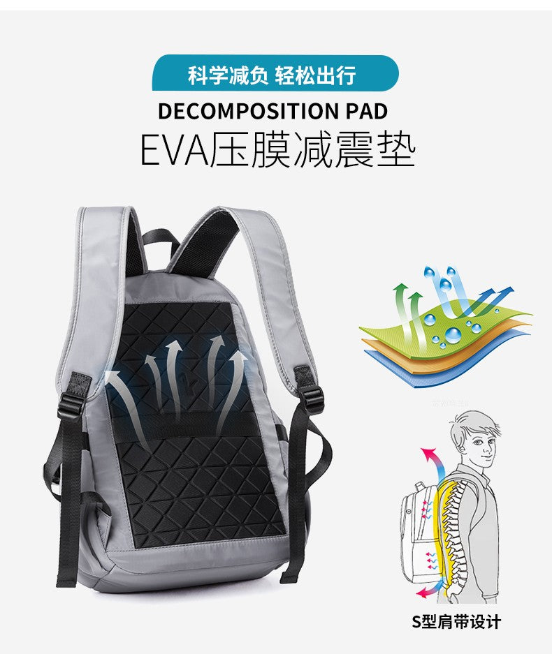 Mochila Escolar Casual Leve MOYYI Unissex Grande Viagem Mochila para Notebook de 16 Polegadas Impermeável para Estudantes Universitários Adolescentes