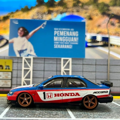 Genuine Hot Wheels Premium Cars Boulevard 96 HONDA ACCORD 1:64 Modelo de Carro Diecast Veículo de Liga Brinquedos Colecionáveis Presente para Meninos