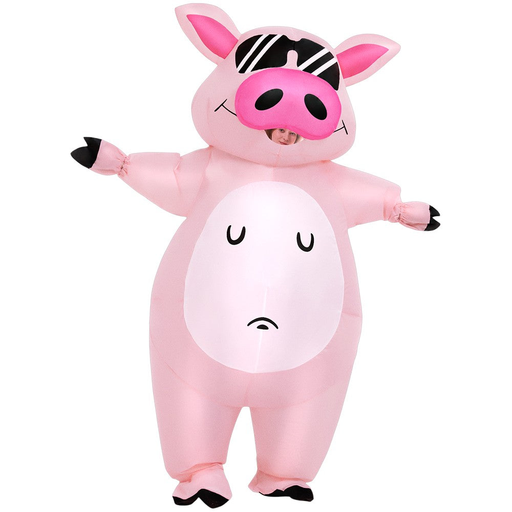 New Riding Animal Inflatable Costume Anime Suits Dress Mascot Purim Halloween Christmas Party Cosplay Costumes for Adult