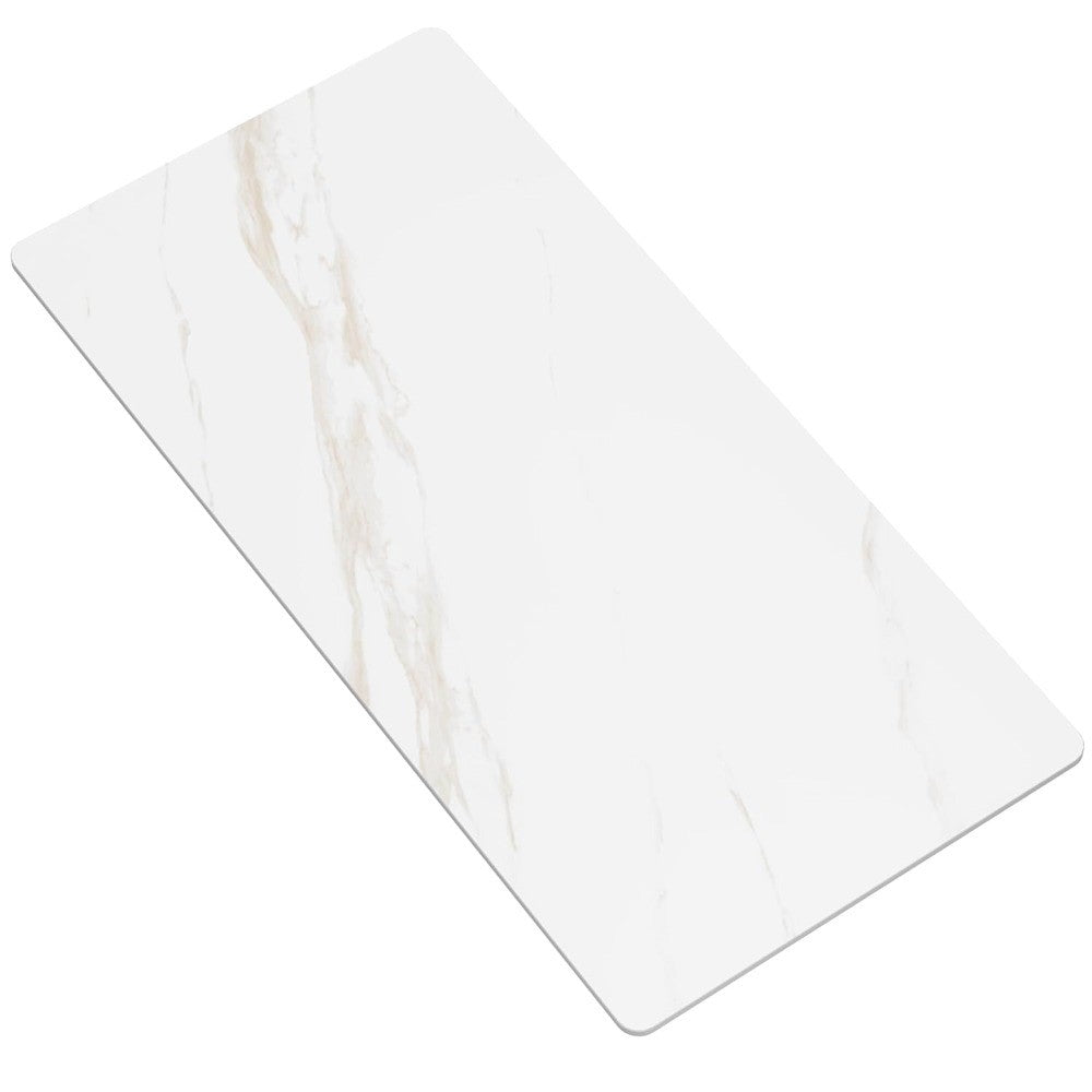 55 x 28 Inch Sintered Stone Tabletop for Standard and Sit to Stand Desk Frame, Table Top for Kitchen Table, Outdoor Indoor Dinin